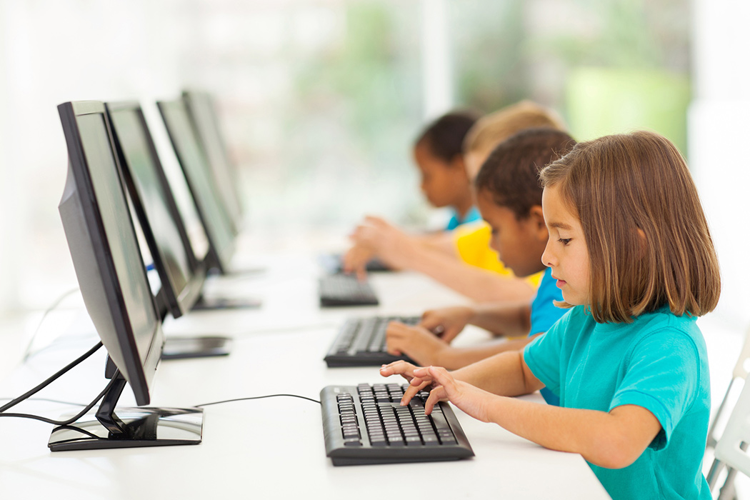 Procurement for Education - Students on Computers
