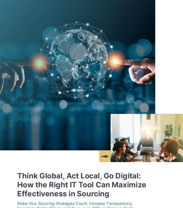 Think Global, Act Local, Go Digital: Sourcing for Manufacturing