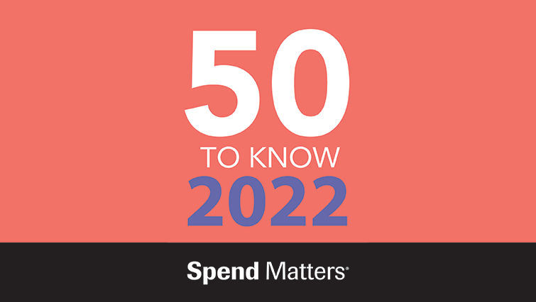 JAGGAER Recognized as One of Spend Matters’ 2022 “50 Providers to Know”