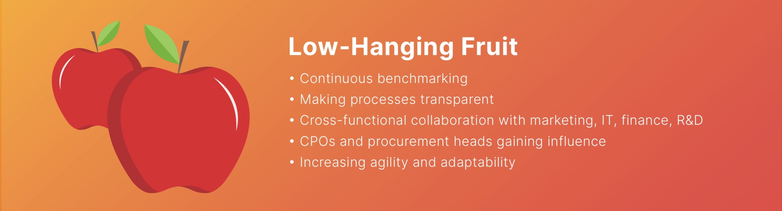 Low-Hanging Fruit