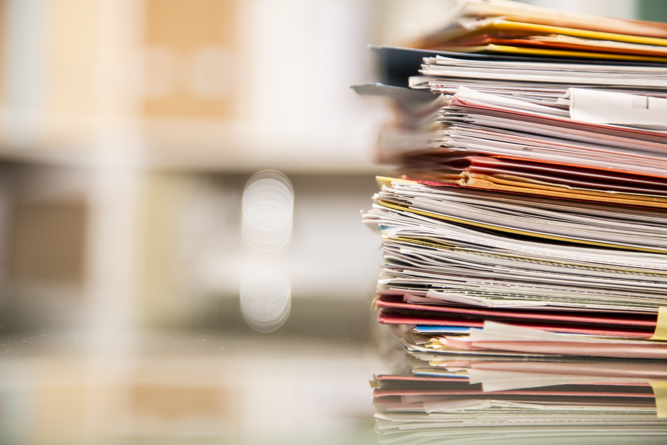 Contract Management paperwork