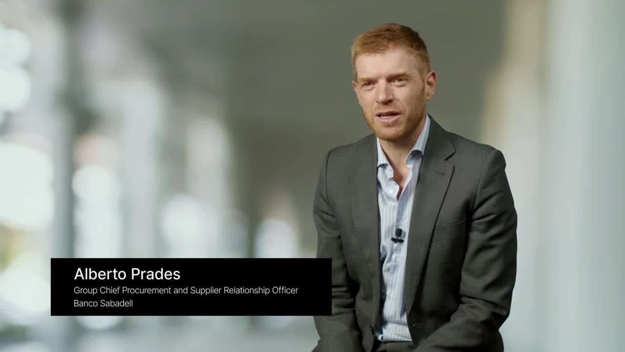 Banco Sabadell manages suppliers for business continuity & new value