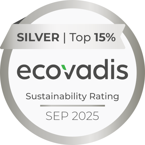 ecovadis Sustainability Rating in Silver