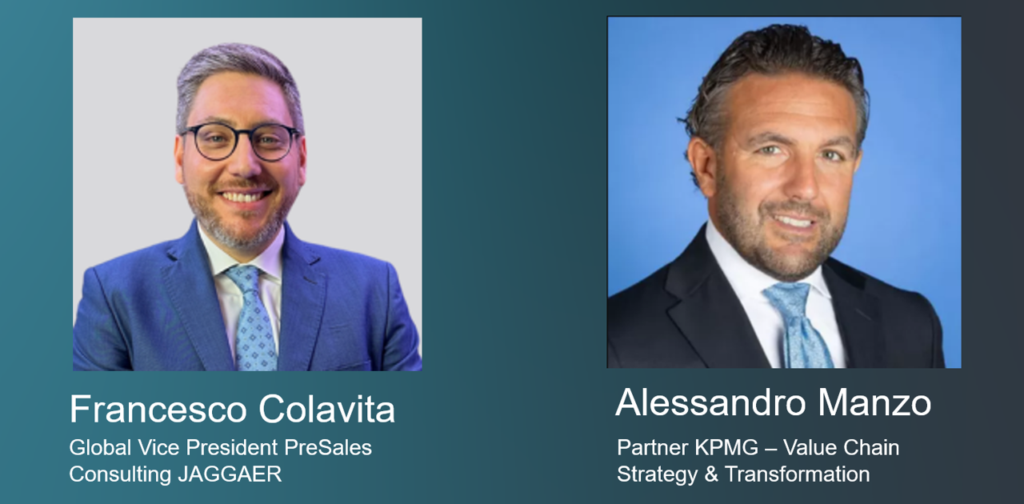 Francesco Colavita JAGGAER e Alessandro Manzo relatori wb Intelligent Procurement