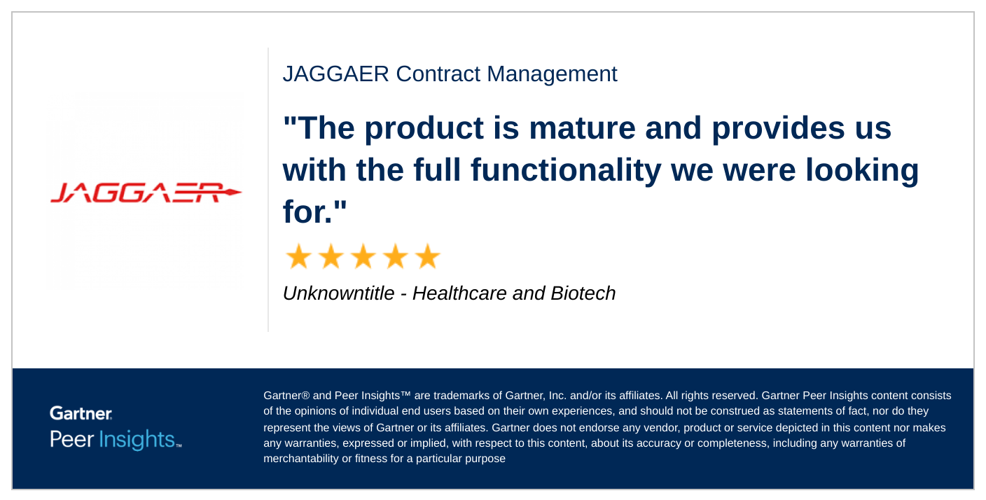 "The product is mature and provides us with the full functionality we were looking for."