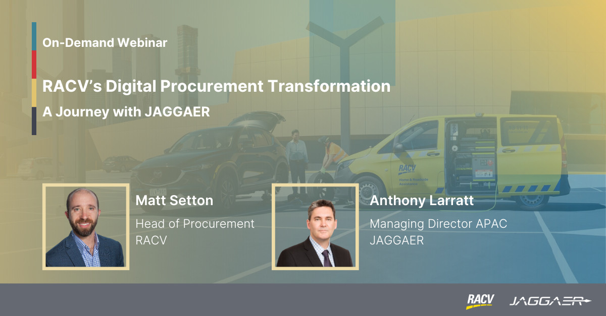 RACV’s Digital Procurement Transformation: A Journey with JAGGAER